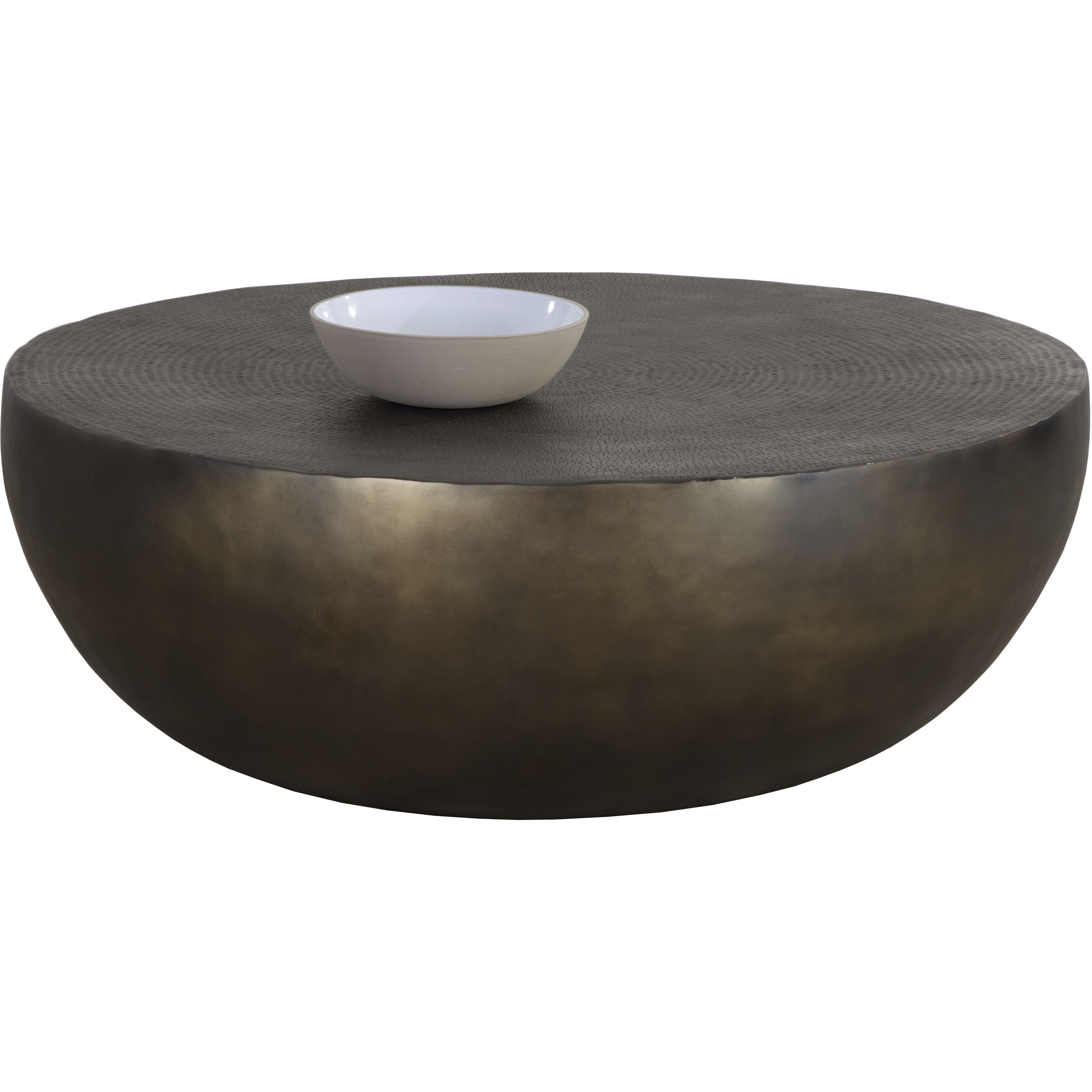 Cale 41.25 X 15 inch Antique Bronze Outdoor Coffee Table